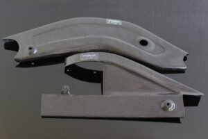 Swing Arm Cover, Pair, Carbon, VJ22 RGV250 Banana Arm Type