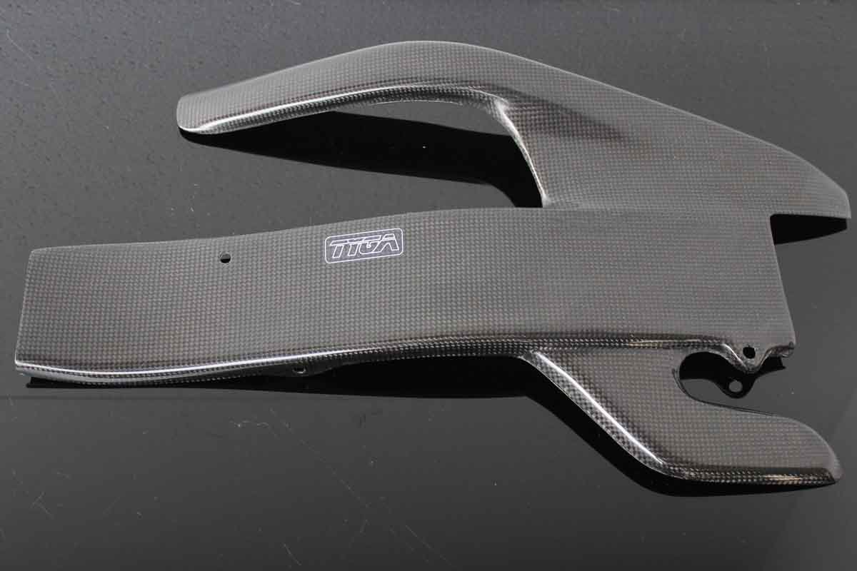 Swing Arm Cover, Left, Carbon, 2008-11 CBR1000RR