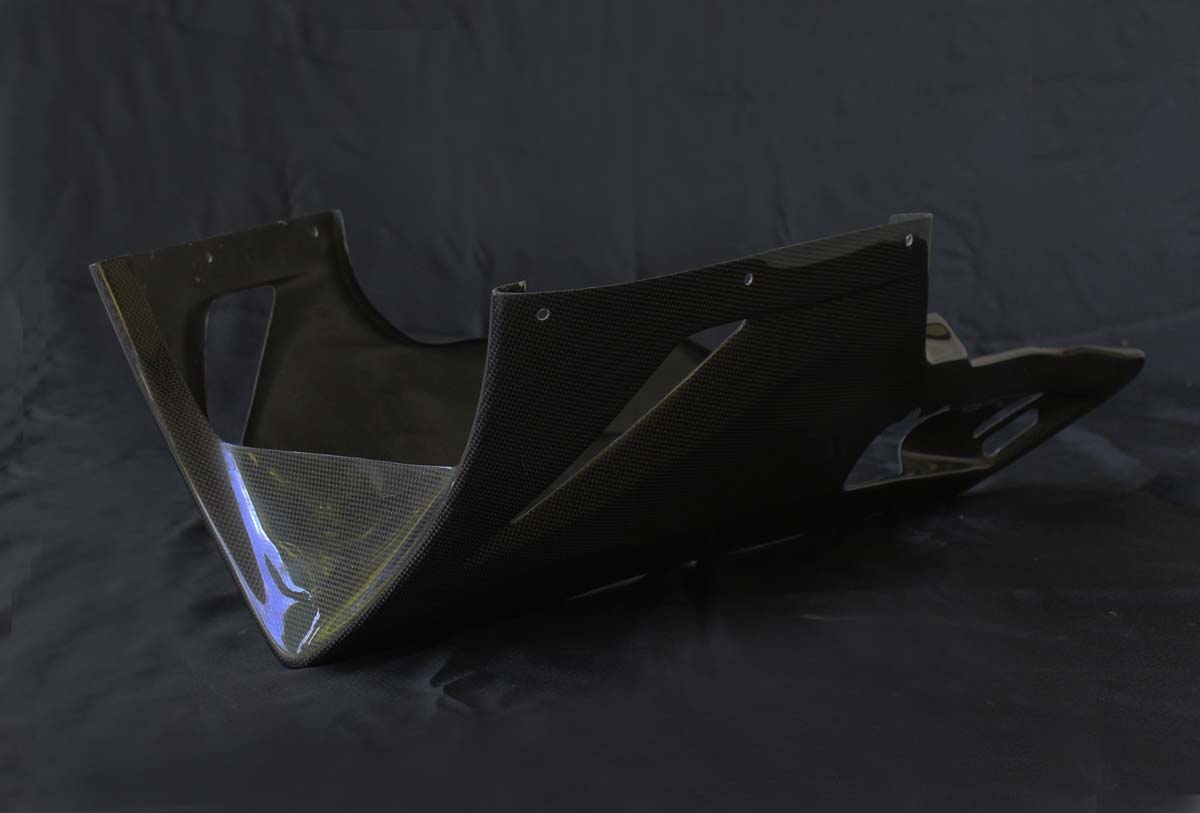 Lower Cowling, Carbon, NC35, T13, Assy.