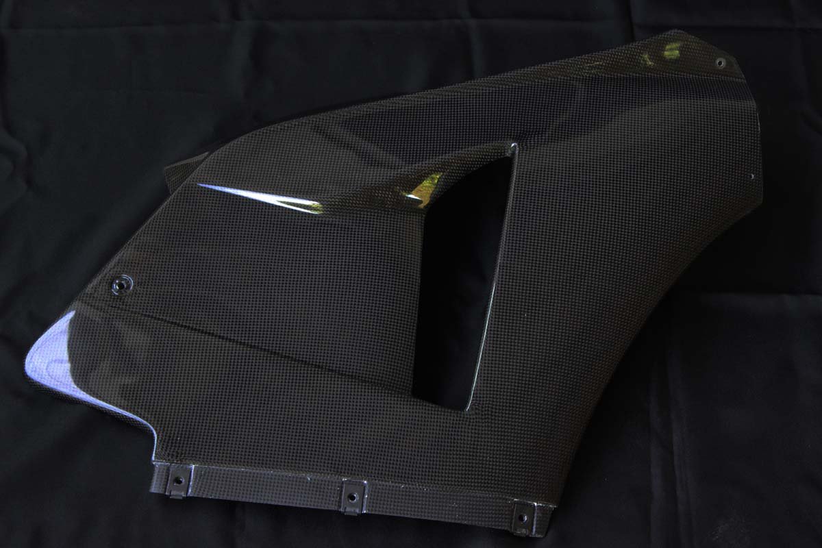 Upper Cowling Right, Carbon, NC30/35, T13 Style, Assy.