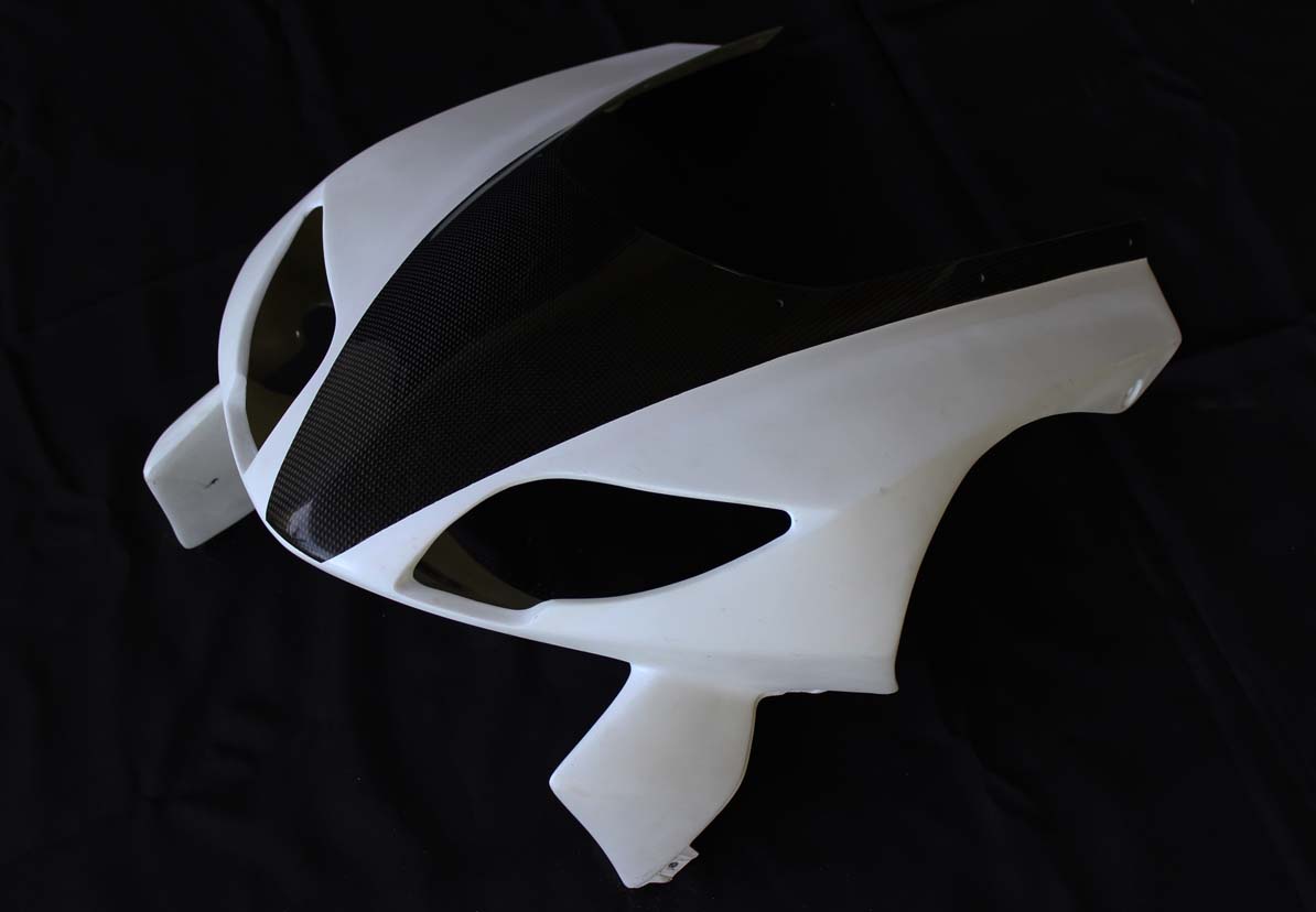 Upper Cowling, Front, (with Carbon), T13 style, Assy.