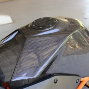 Tank/Battery Cover, Carbon, KTM RC125, RC200, RC250, RC390