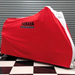 TYGA Bike Dust Cover, Red/White Yamaha