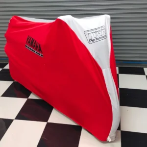 TYGA Bike Dust Cover, Red/White Yamaha