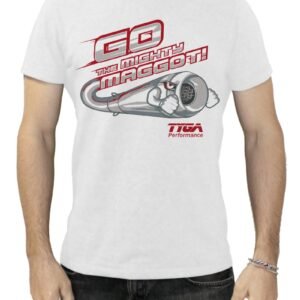 Tyga T shirt, Go the Mighty Maggot, White, XXL