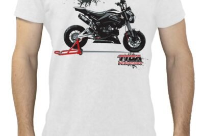 Tyga T shirt, Honda GROM, White, S