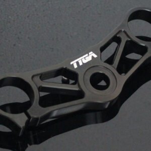 Top Triple Clamp, CNC Black, CBR Forks NC35/NSR250/MC22 Conversion