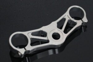 Top Triple Clamp, CNC Silver, RVF400 NC35