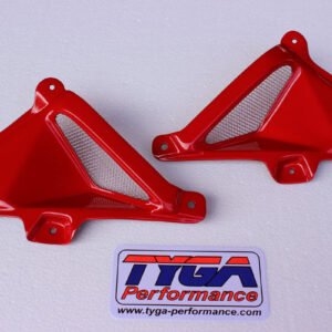 Tank Shrouds, With Duct and Grille, Pair, GRP, MSX125 Grom. Red