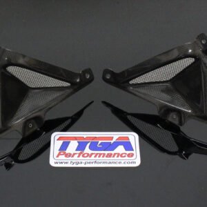 Tank Shrouds, With Duct and Grille, Pair, Carbon, MSX125 Grom