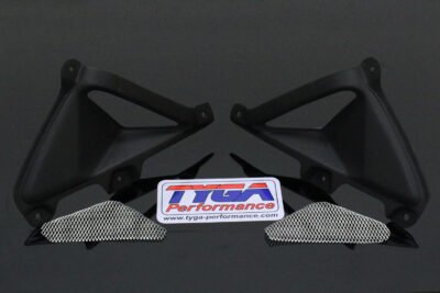 Tank Shrouds, With Duct and Grille, Pair, GRP, MSX125 Grom, Primed