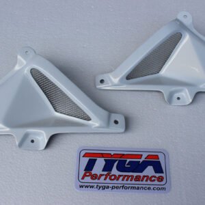 Tank Shrouds, With Duct and Grille, Pair, GRP, MSX125 Grom. White