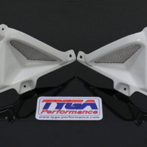 Tank Shrouds, With Duct and Grille, Pair, GRP, MSX125 Grom. White