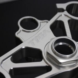 Top Triple Clamp Set, CNC Silver, NC30 VFR400R