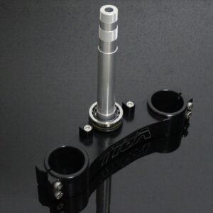 Lower Triple Clamp, CNC Black, RVF400 forks/NSR shaft