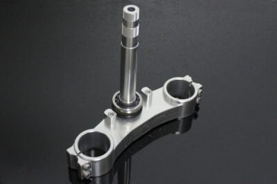 Lower Triple Clamp, CNC Silver, CBR forks/NC35 shaft