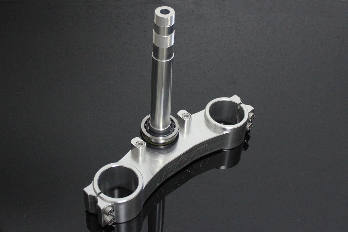 Lower Triple Clamp, CNC Silver, CBR forks/NC35 shaft