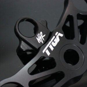 Triple Clamp Set, CNC Black, NSR250, MC21