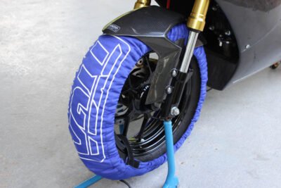 Tyre Warmers, Minibike, Blue