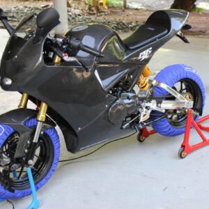 Tyre Warmers, Minibike, Blue