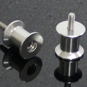 Rear Stand Bobbins, Silver, M6, Assy.