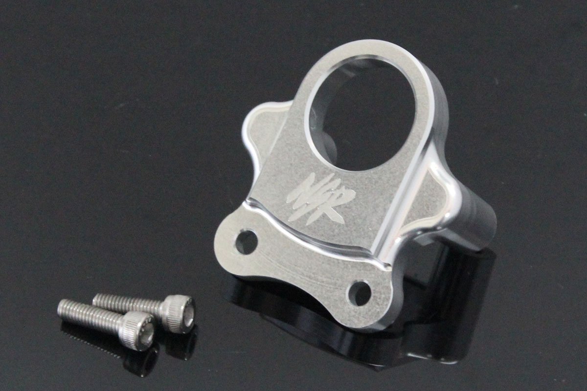 Ignition Switch Holder, CNC Silver, NSR250 MC21