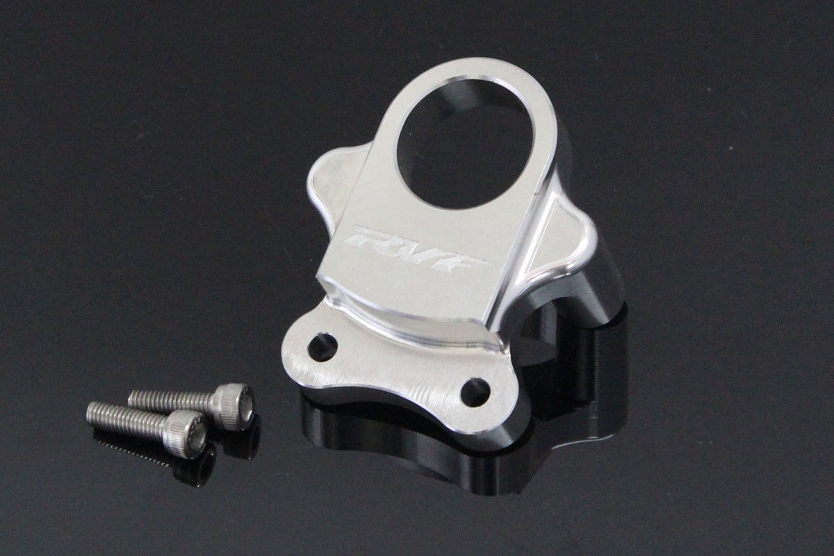 Ignition Switch Holder, CNC Silver, RVF400 NC35