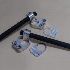 Handlebar Set, Silver, Ninja 250/300R