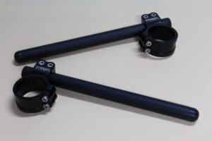 Handlebar Set, Racing, Black, 48 mm.