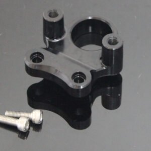 Ignition Switch Holder, CNC Black, RVF400 NC35