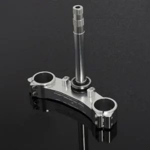 Triple Clamp Set, 3D, CNC Silver, CBR600RR to fit MC21/MC28