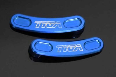 Tyga Step Kit Replacement Slot Covers, Pair, Blue, MSX125 Grom