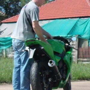 Tank Cover, GRP, ZXR250C Ninja Style